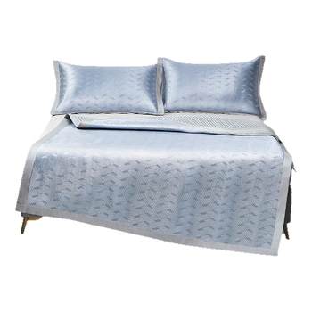 Luolai Home Textile Cool Mat Summer Summer Class A Washable Cooling Foldable Double Bed Ice Wire Mat