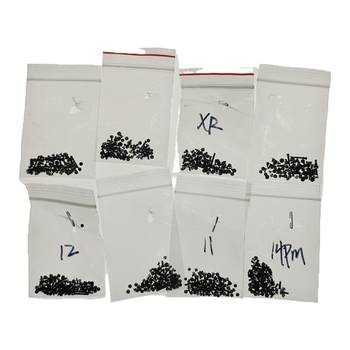 Complete set of mobile phone mounting screws including five-pointed stars