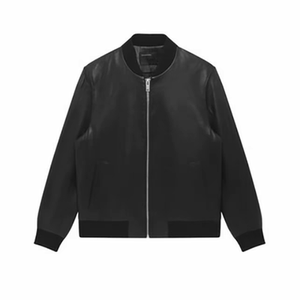 
Counter price 3999 [genuine sheepskin] G family men's baseball collar leather jacket with cotton lining and leather jacket 2011I