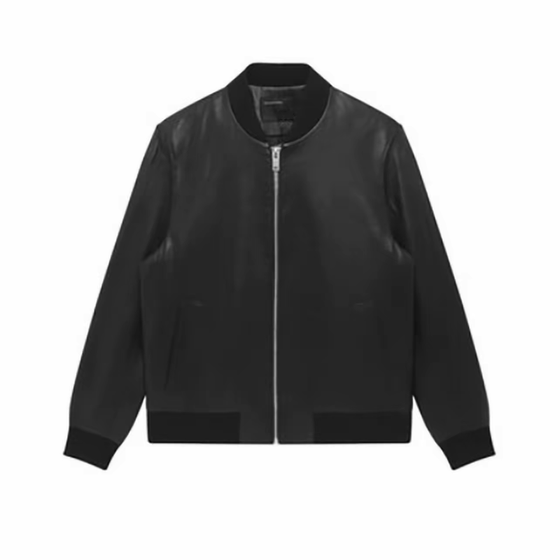 
Counter price 3999 [genuine sheepskin] G family men's baseball collar leather jacket with cotton lining and leather jacket 2011I
