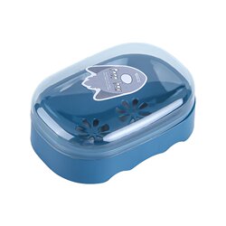 Soap dish with lid dormitory soap box laundry soap holder