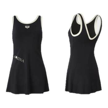 arena Arena 2025 new women's self-swimming sports leisure and comfortable one-piece sleeveless skirt hot spring swimsuit