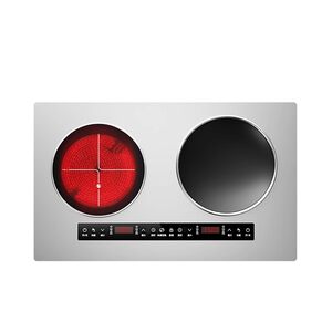 
Passionate and good wife household intelligent body sense double-head flat concave stainless steel induction cooker embedded thermal electric ceramic stove