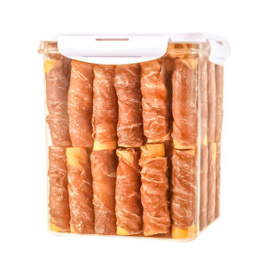 
Dog teething sticks, bone-resistant, small and large dogs, Teddy cowhide rolls to satisfy chicken cravings, pet dog snacks, buckets
