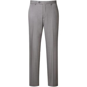 
ANOS light gray trousers men Italian business slim fit strong twist texture casual straight gentleman draped pants