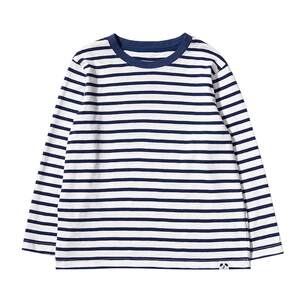 
allblu Youlan [bamboo cotton] children's long-sleeved T-shirt girls boys' t-shirt pure cotton spring breathable children's clothing