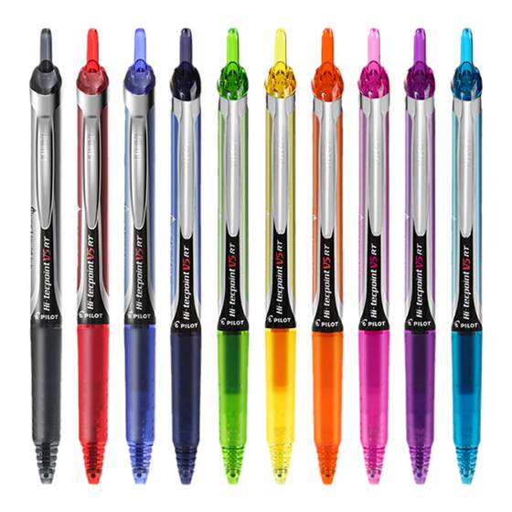 
Japan's Pilot BXRT-V5 Pioneer King presses the gel pen color needle pen 0.5mm student brushing questions and taking notes for the exam special black water pen signature pen bxs-v5rt refill