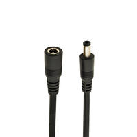 Power Extension Cord Pure Copper 0.75 Square DC5.5*2.5 Single Male Female Head 24V Connection Cable 12V 10A Power Cable
