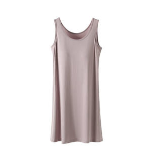 Modal vest nighttime a women's summer chest pads sleeveless thin cooling camisole pajama wears large size home clothing
