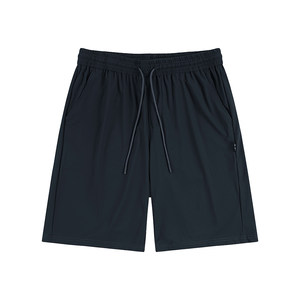 
Black and powerful large size men's ice silk quick-drying summer breathable cool shorts casual thin fatty five-point pants