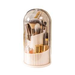 [360 Rotation/Dustproof] Makeup Brush Storage Tube