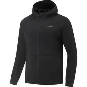 
Li Ning Jacket Men's Spring New Fitness Running Hooded Windproof Jacket Top Woven Sports Windbreaker
