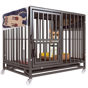 
Bold dog cage for large and medium-sized dogs indoor with toilet Golden Retriever Samoyed Border Collie Labrador pet fence