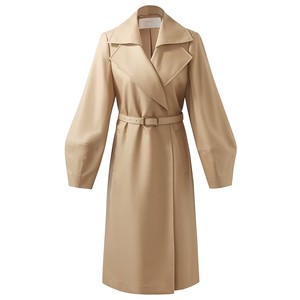 
Gloria trench coat for women in autumn and winter new French retro wool coat mid-length coat 1C9L6L960