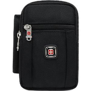 
Swiss Army Knife Waist Bag Men's Mobile Bag 5-inch 6.8-inch Multi-functional Coin Wallet Vertical Outdoor Sports Mobile Bag