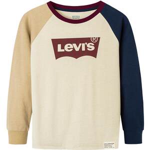 
Levi's boys long-sleeved T-shirts children's tops autumn new children's clothing girls pure cotton bottoming shirts sports T clothes