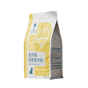 
Veterinarian Zhang Xu urinary prescription cat food, bladder stone crystals, cat oliguria, urination, dry food for adult cats and kittens