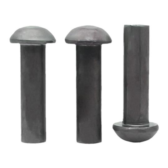 Rivetti Solidi In Acciaio Inox 304, Testa Rotonda, Misura M2, Tipo Bottone GB867 – Nuovi