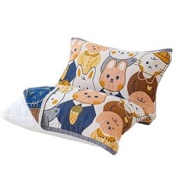 Four-layer Gauze Pillow Towel Pure Cotton A Pair Of New 2023 High-end Single Pillow Towel Cartoon Cute Student Dormitory