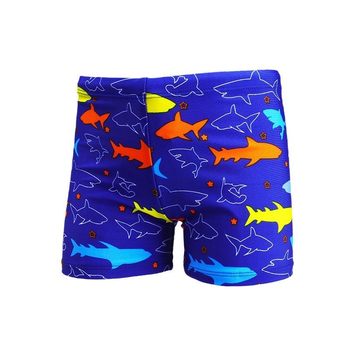Cartoon hot spring children boys swimming trunks
