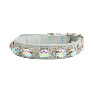 
puppytie dog collar collar traction gemstone decoration large, medium and small dog collar pet supplies dog collar