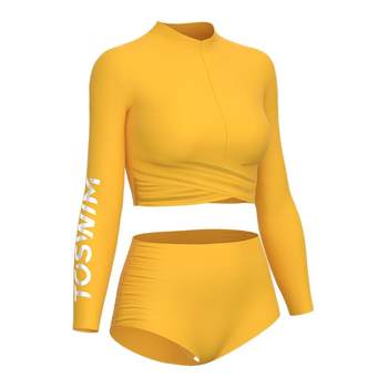 Toswim split two-piece swimsuit women's vacation swimsuit
