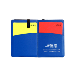 Yushengfu Red And Yellow Card Inflatable Volleyball Football Match Equipment Referee Tools Thickened Leather Case Pencil Record Paper Pen