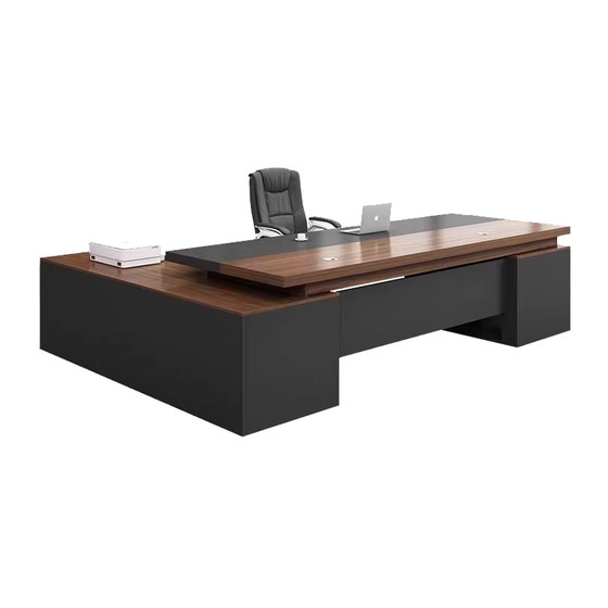 
Office desk boss desk office president desk single supervisor desk senior office furniture table chair combination large desk