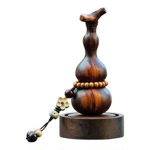 Pufang natural peach wood gourd car ornaments 2026 new Ping An Fulu men's car high-end ornaments for women