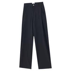 
Men's Sheng [high-quality TR color non-fading trousers] summer three-needle craft straight casual trousers for men