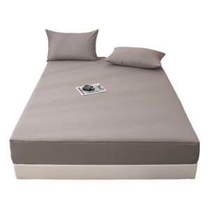 Six-sided all-inclusive bed cover waterproof Simmons cover latex mattress cover brown mattress zipper sheet cover protective cover