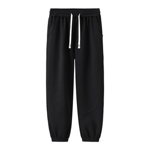 140 to 320*0.5kg can be worn thick plush fat hoodies for men's spring and summer style plus size loose sports casual pants