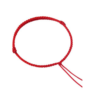 
DIY semi-finished product can be worn with beaded bracelet good luck red rope can be worn with golden peace buckle bracelet for men and women red rope anklet
