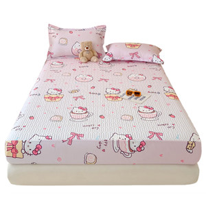 Any thickened cotton bed cover bed cover single -piece mattress protective sleeve dust bed cover full enclosure sheet single single piece
