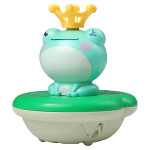 Electric spray frog baby bath toy, children's play, baby girl, boy boy, children play water swimming artifact