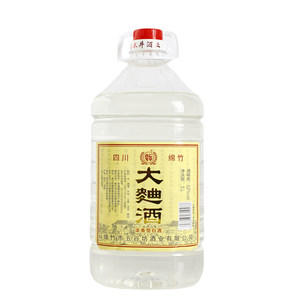 
2018 Sichuan Mianzhu Daqu Liquor 5-liter barrel high-strength liquor pure grain bulk 52-degree bulk liquor soaked sorghum
