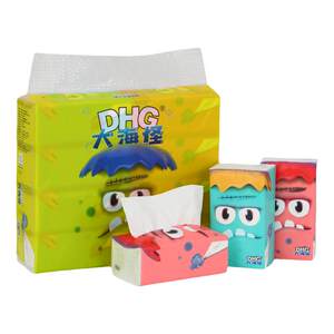 
Big Sea Monster 40 packs of tissue paper for household use, affordable packaging, 5-layer maternal and child grade natural unscented printing, 450 sheets/pack