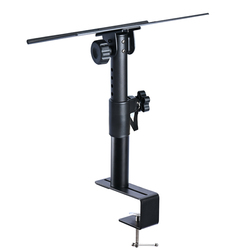 Wall-mounted Adjustable Desk Clamp Speaker Bracket - 10-15 Degree Fine-tuning Audio Bracket Lifting Height Monitor Speaker
