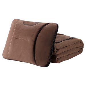 Car pillow quilt dual -use dual -in -one thickened multi -functional high -end folding air conditioner is cushioned by the car waist
