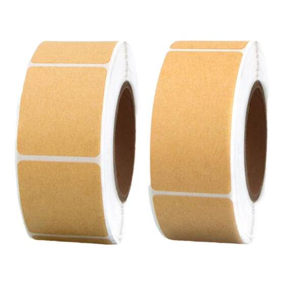 
Kraft paper sticky stickers price classification mark stickers can be written and handwritten notes price marks food bottling small medium and large size ins wind packaging marks without traces and no glue paper retro