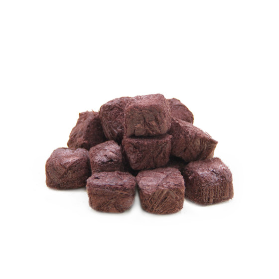 
Freeze-dried cat snacks, rabbit blood and rabbit meat cubes for kittens to supplement nutritional protein, cat snacks for gaining weight and gills, dog snacks