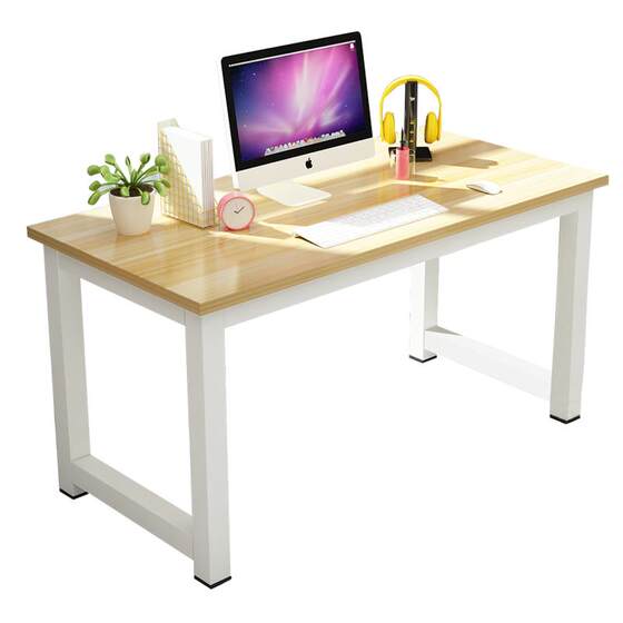 Computer desk tabletable simple desk home bedroom long strip learning table student small class table rectangular desk
