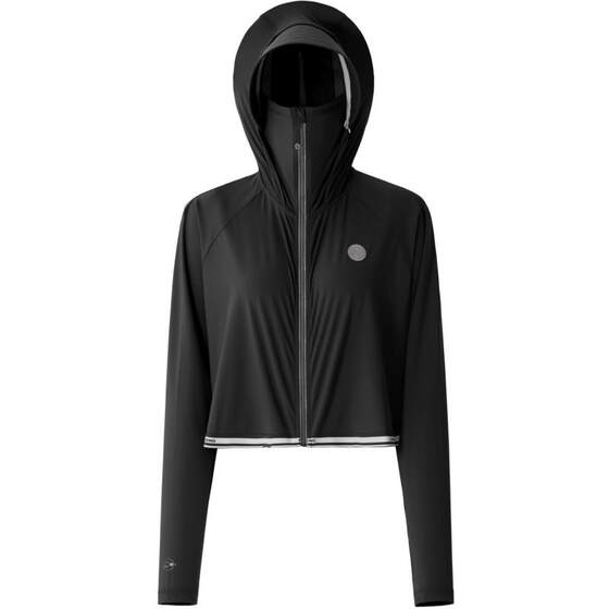 Bosideng Summer Fashionable Anti-UV UPF80+ Cool Reflective Ice Silk Cool Breathable Hooded Sun Protection Clothing for Women