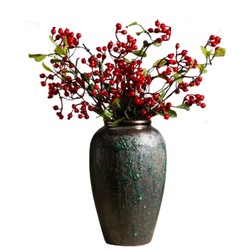 Decoration living room Jingdezhen ceramic vase ceramic retro