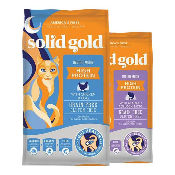 
Solid Gold imported cat food 12 pounds solid gold solid gold adult cat and kitten staple food
