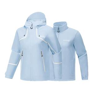 
Skechers Rubik's Cube Three-Proof Jacket 2.0 Spring Three-in-One Men's and Women's Waterproof, Wear-Resistant and Breathable Outdoor Jacket