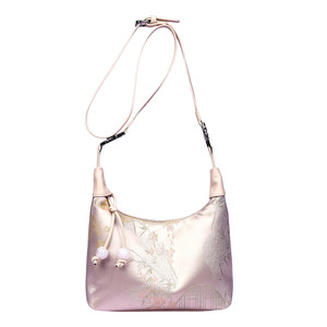 
Tdeer National Style Silk Embroidered Cheongsam Bag Women's 2026 New Crossbody Bag Ancient Style New Chinese Style Handbag