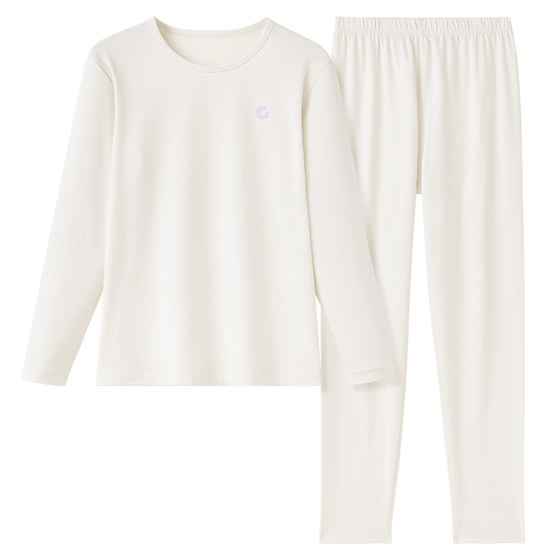 女童秋衣秋裤套装保暖内衣儿童全棉毛衫纯棉a类大童线衣秋裤学生