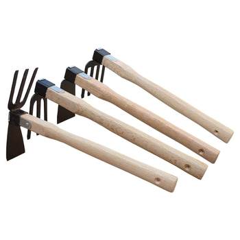 All-steel thickened small hoe dual-purpose hoe for growing vegetables and digging soil
