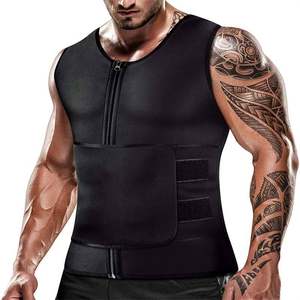 
New product shapewear, tummy control vest, neoprene men's fitness and sports corset, sweat suit, body shaping corset